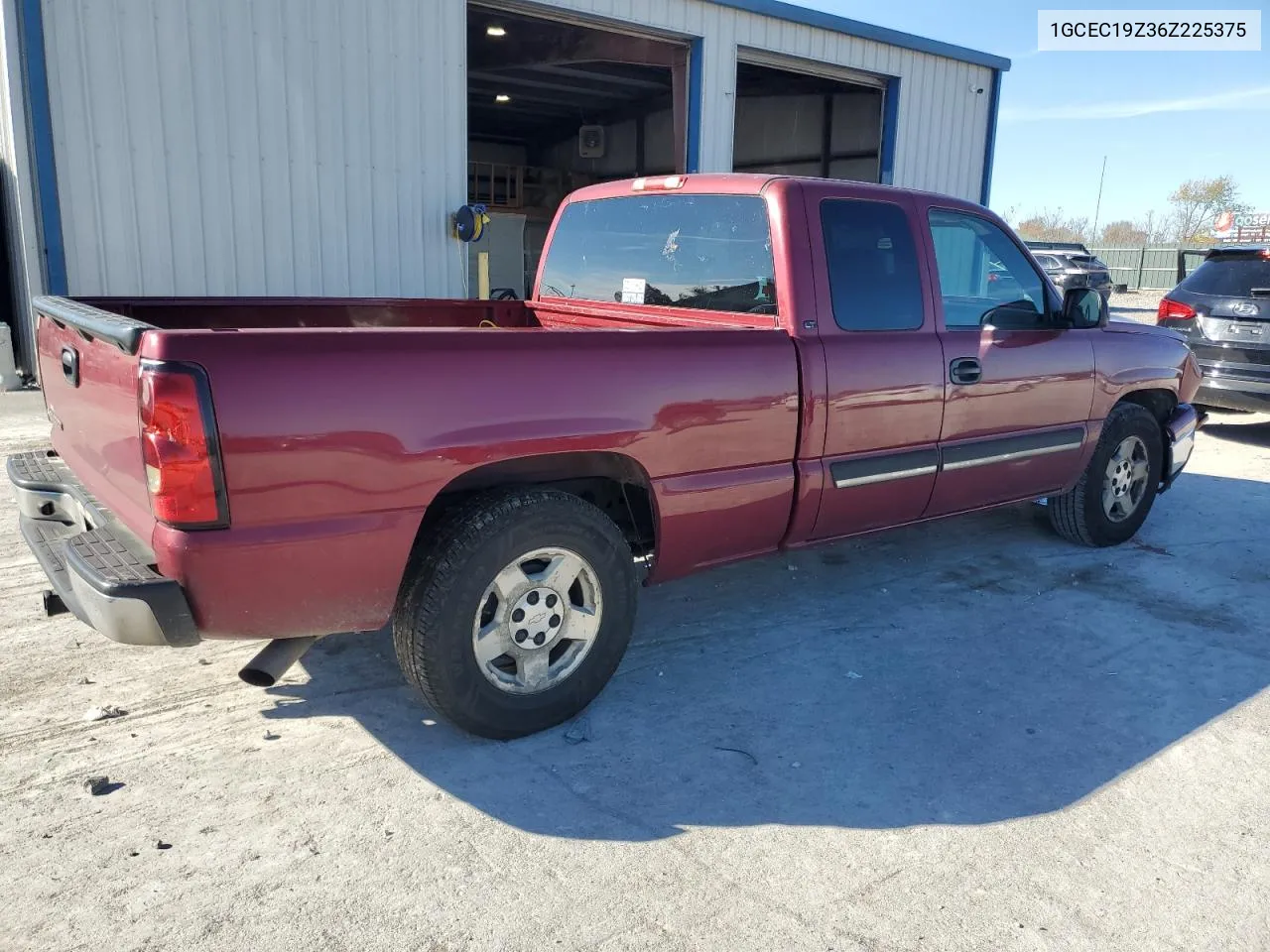 2006 Chevrolet Silverado C1500 VIN: 1GCEC19Z36Z225375 Lot: 80164494