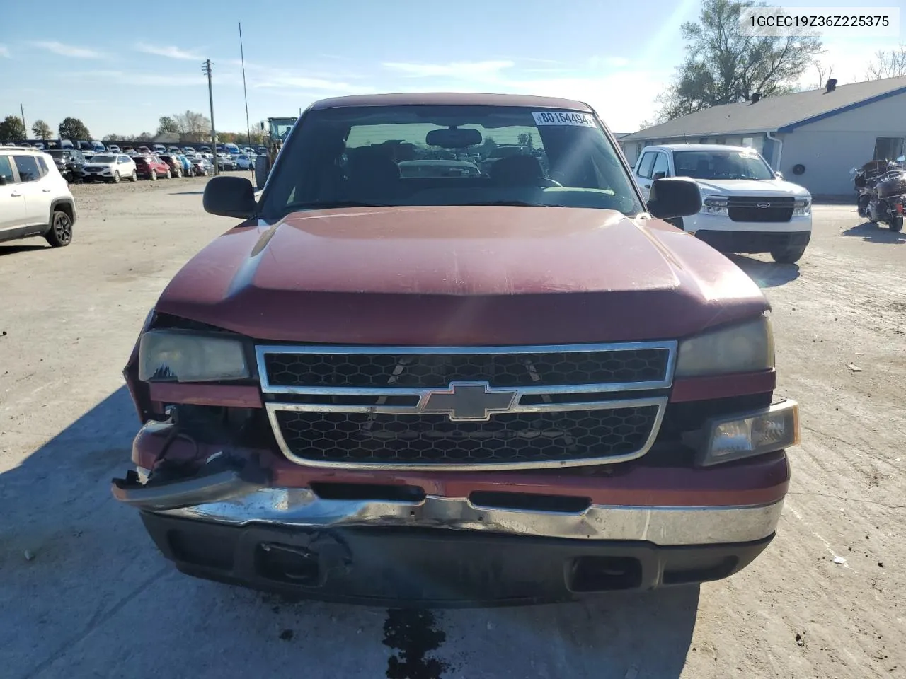 2006 Chevrolet Silverado C1500 VIN: 1GCEC19Z36Z225375 Lot: 80164494