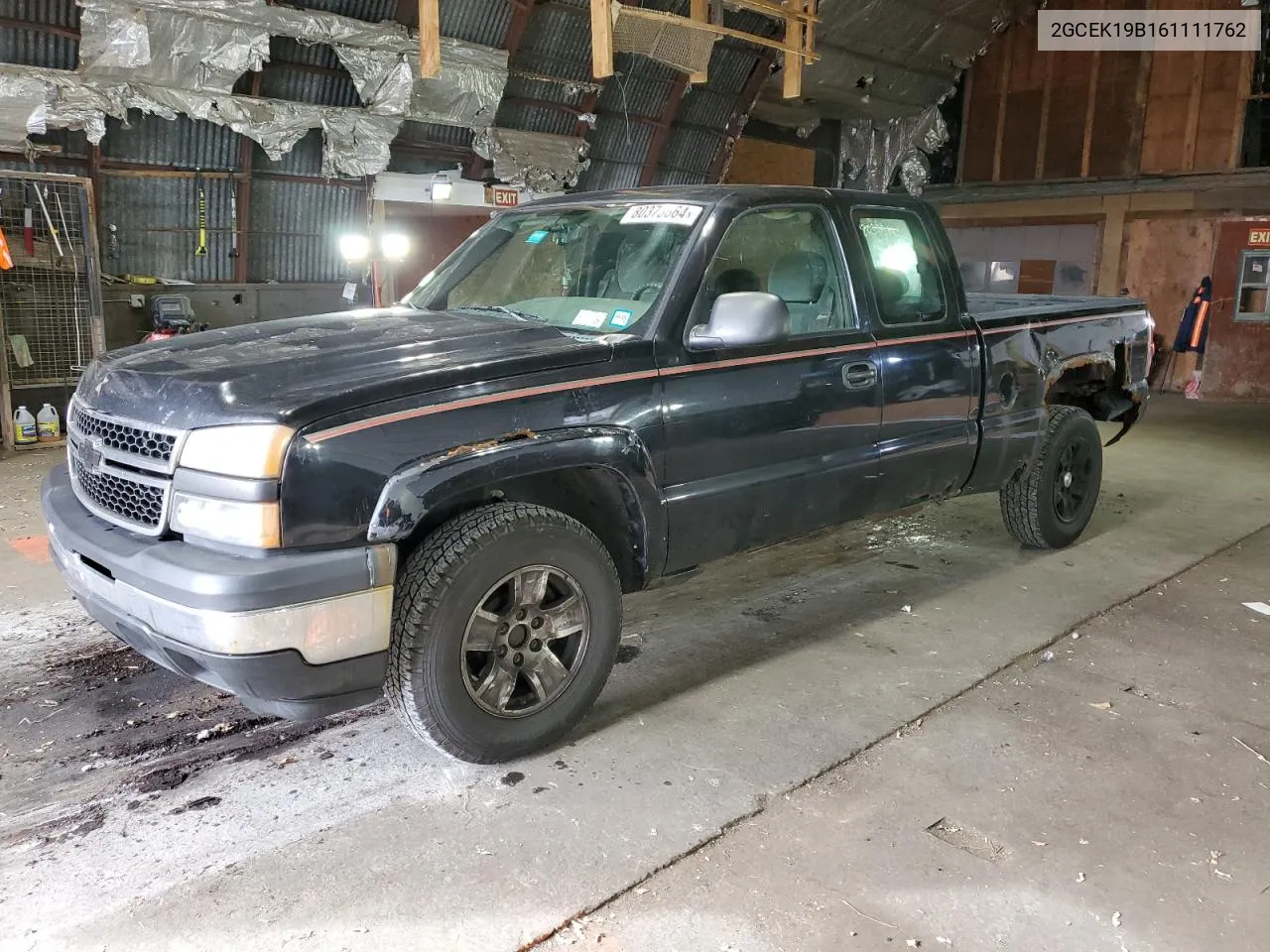 2006 Chevrolet Silverado K1500 VIN: 2GCEK19B161111762 Lot: 80373664