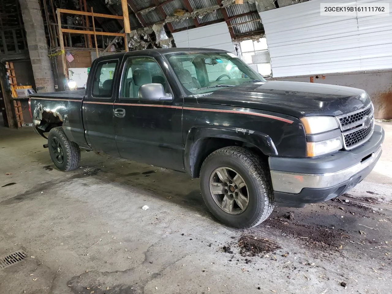 2006 Chevrolet Silverado K1500 VIN: 2GCEK19B161111762 Lot: 80373664