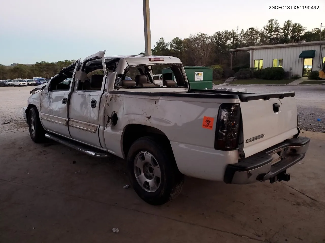 2006 Chevrolet Silverado C1500 VIN: 2GCEC13TX61190492 Lot: 80458794