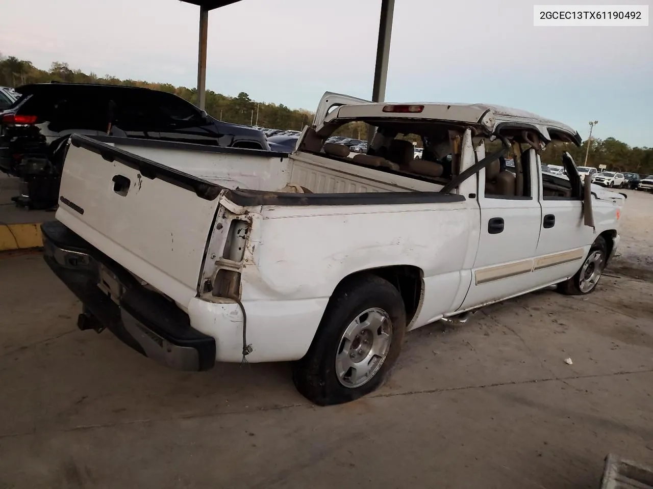 2006 Chevrolet Silverado C1500 VIN: 2GCEC13TX61190492 Lot: 80458794