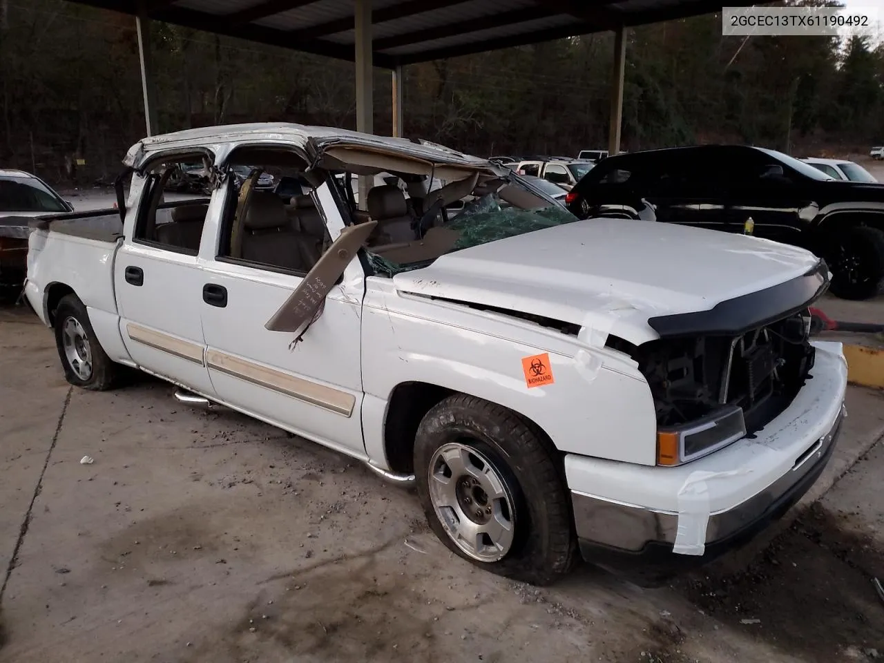 2006 Chevrolet Silverado C1500 VIN: 2GCEC13TX61190492 Lot: 80458794