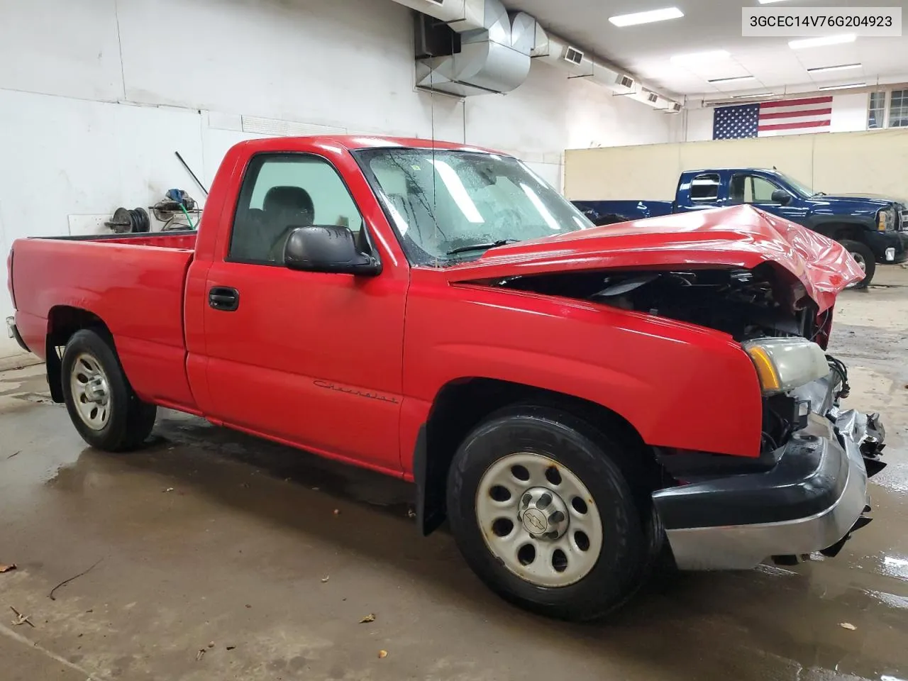 2006 Chevrolet Silverado C1500 VIN: 3GCEC14V76G204923 Lot: 80849684