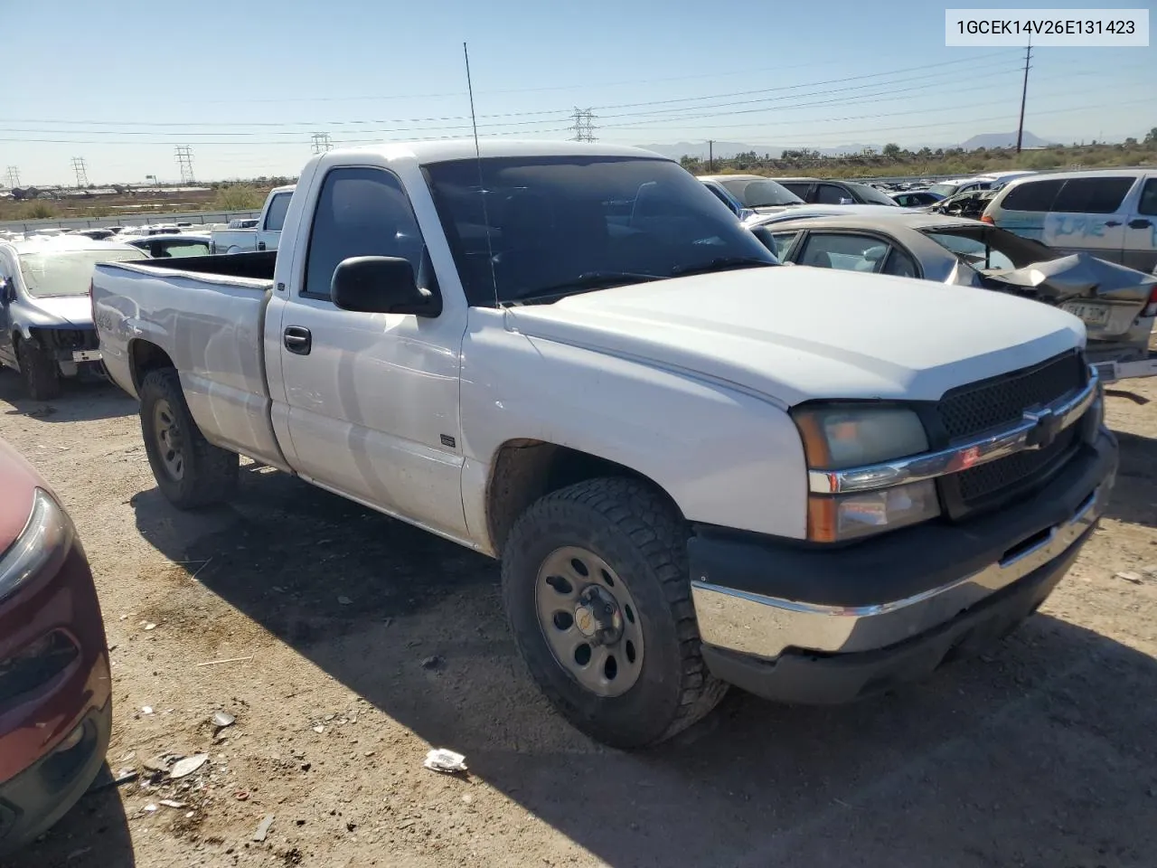 2006 Chevrolet Silverado K1500 VIN: 1GCEK14V26E131423 Lot: 80955584