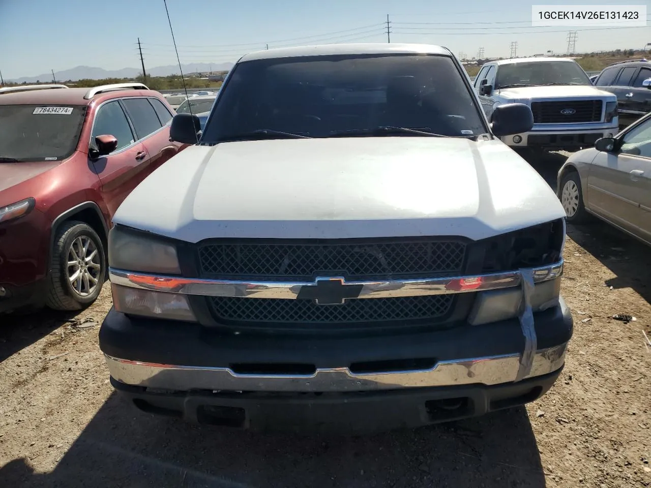 2006 Chevrolet Silverado K1500 VIN: 1GCEK14V26E131423 Lot: 80955584