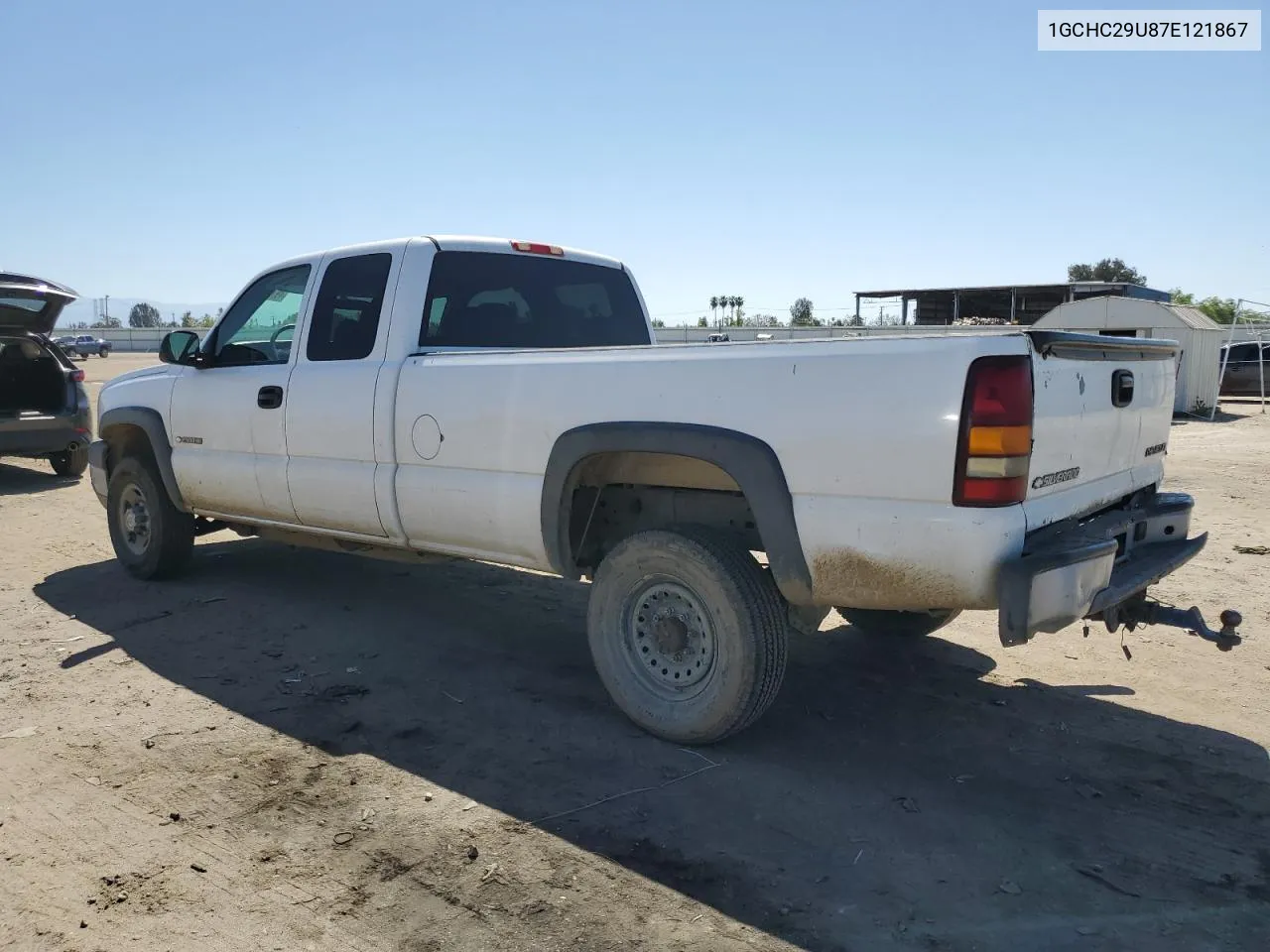 2007 Chevrolet Silverado C2500 Heavy Duty VIN: 1GCHC29U87E121867 Lot: 49798454