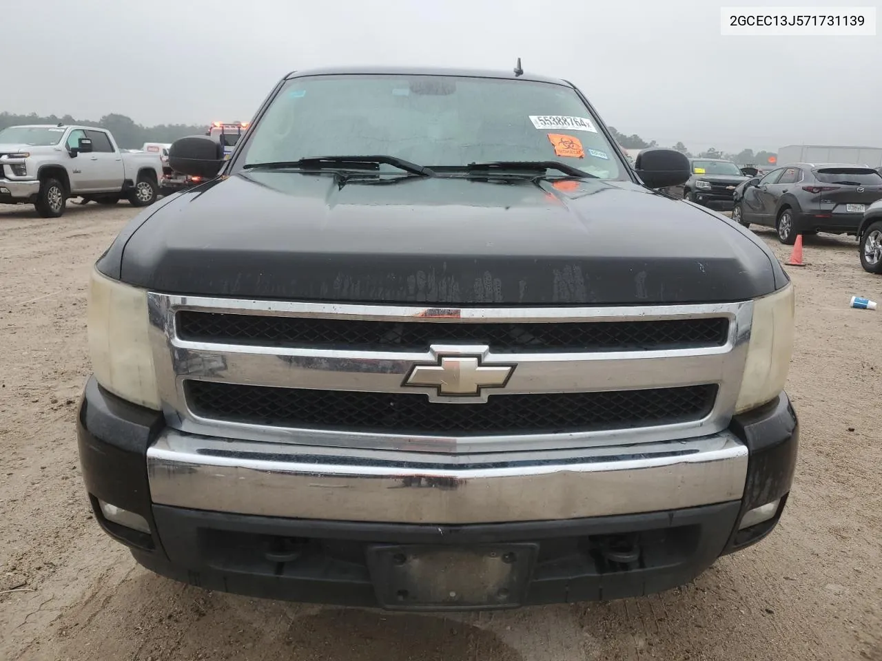 2007 Chevrolet Silverado C1500 Crew Cab VIN: 2GCEC13J571731139 Lot: 55388764