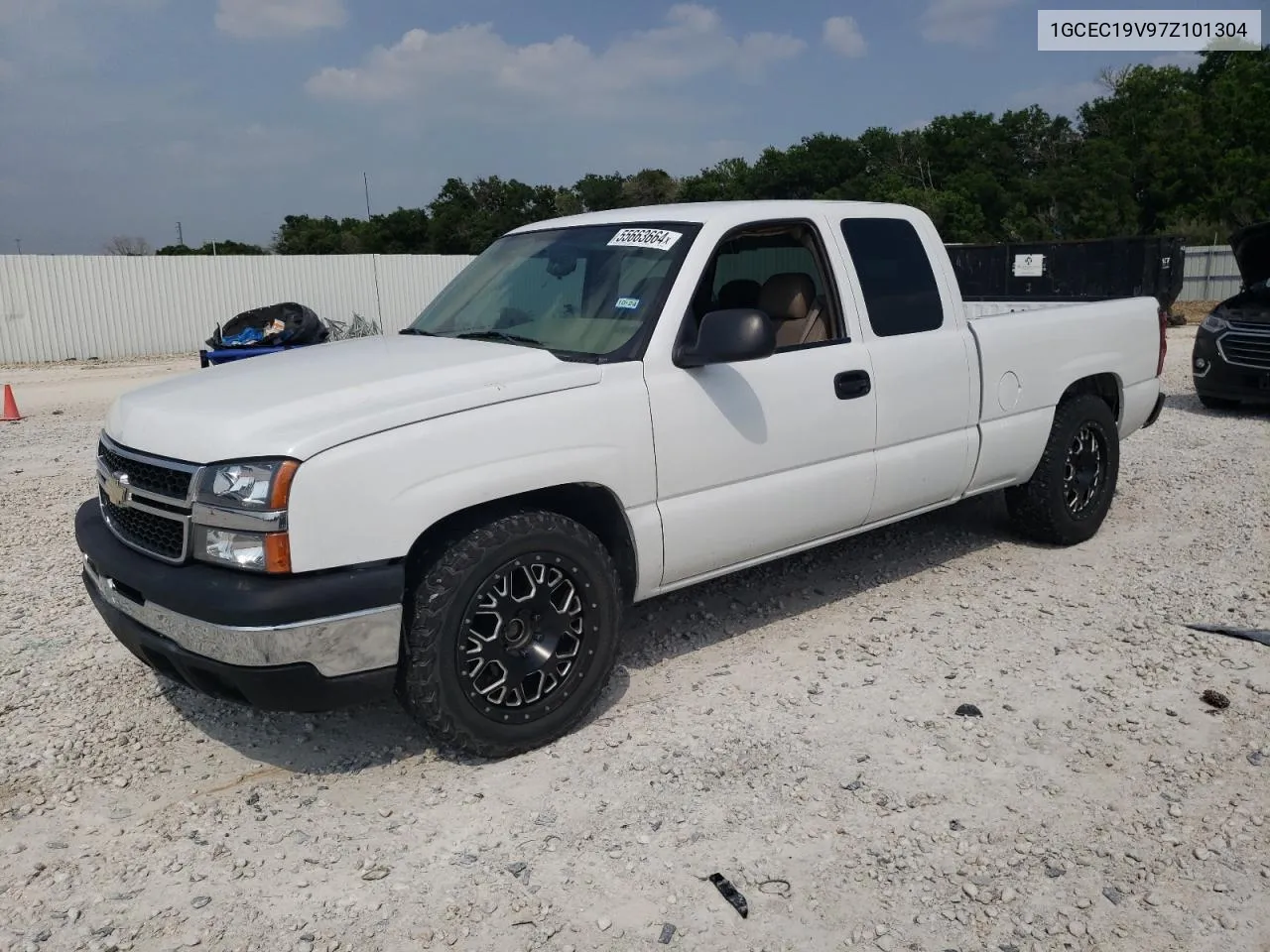 2007 Chevrolet Silverado C1500 Classic VIN: 1GCEC19V97Z101304 Lot: 55663664