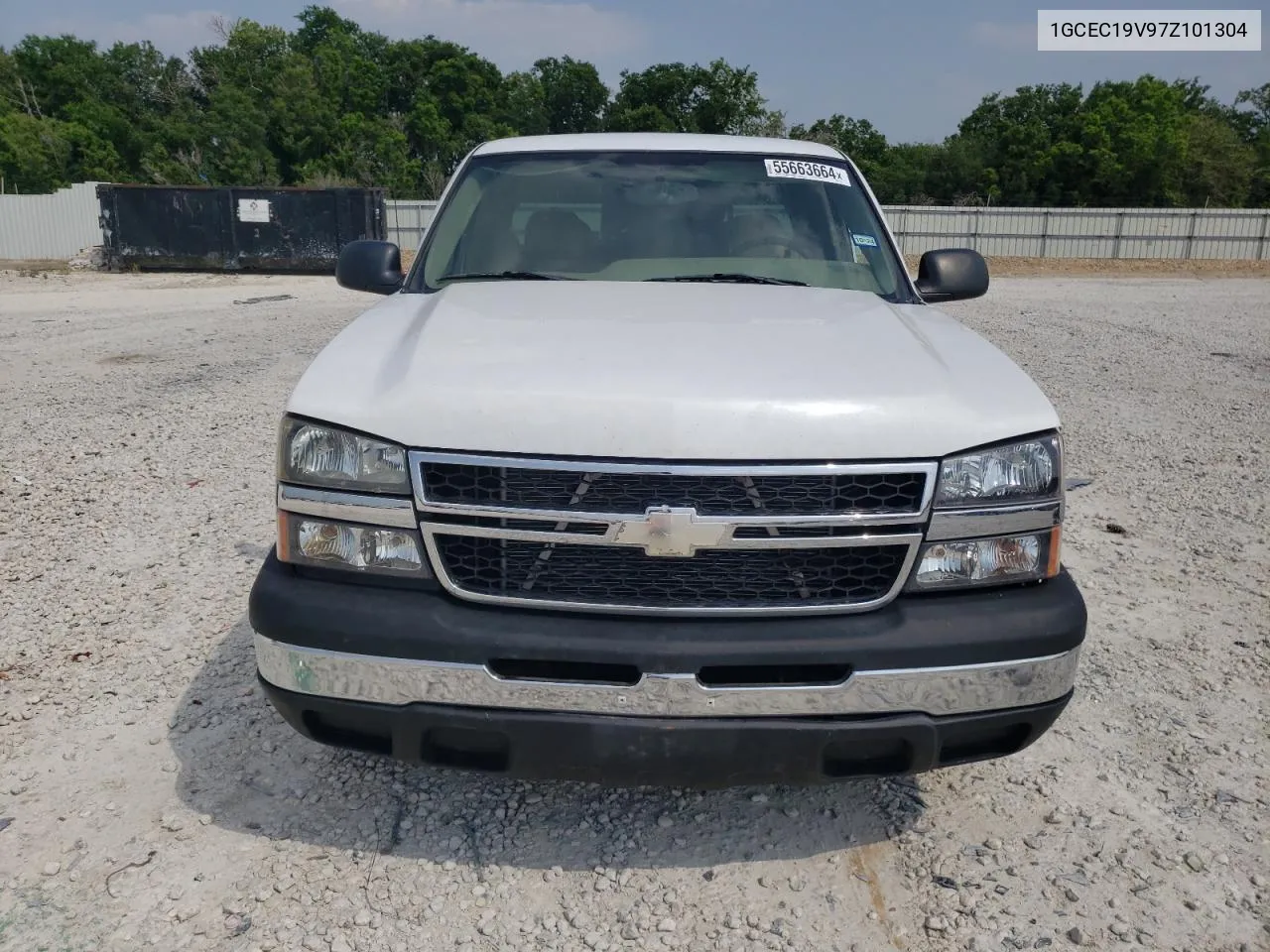 2007 Chevrolet Silverado C1500 Classic VIN: 1GCEC19V97Z101304 Lot: 55663664