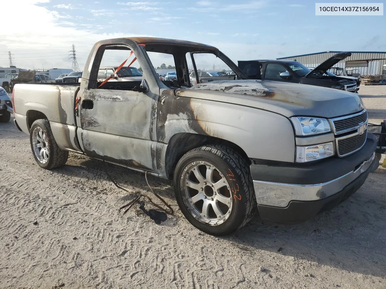 2007 Chevrolet Silverado C1500 Classic VIN: 1GCEC14X37Z156954 Lot: 59321904