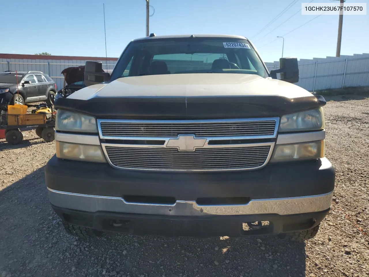 2007 Chevrolet Silverado K2500 Heavy Duty VIN: 1GCHK23U67F107570 Lot: 62207434