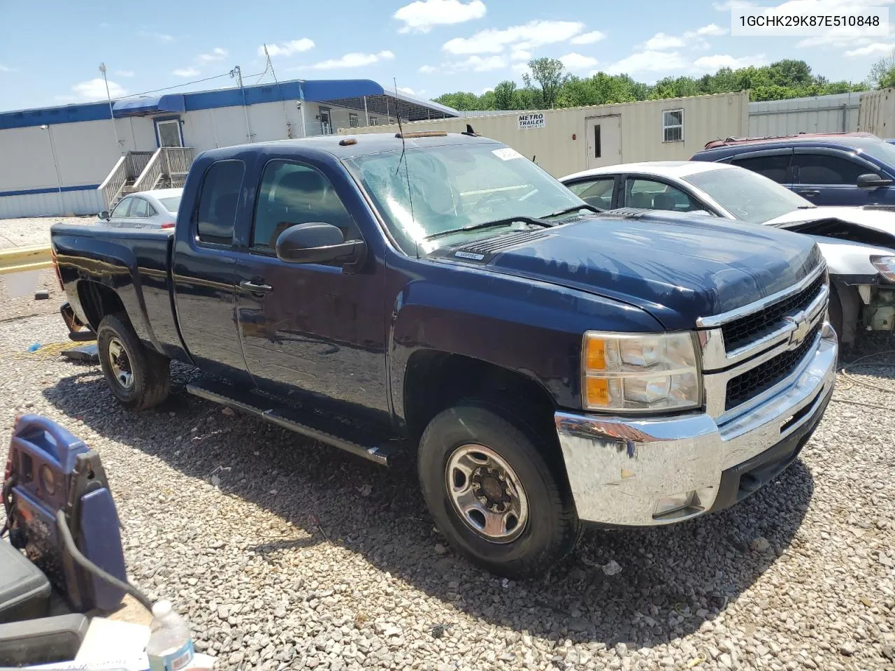 2007 Chevrolet Silverado K2500 Heavy Duty VIN: 1GCHK29K87E510848 Lot: 62264224