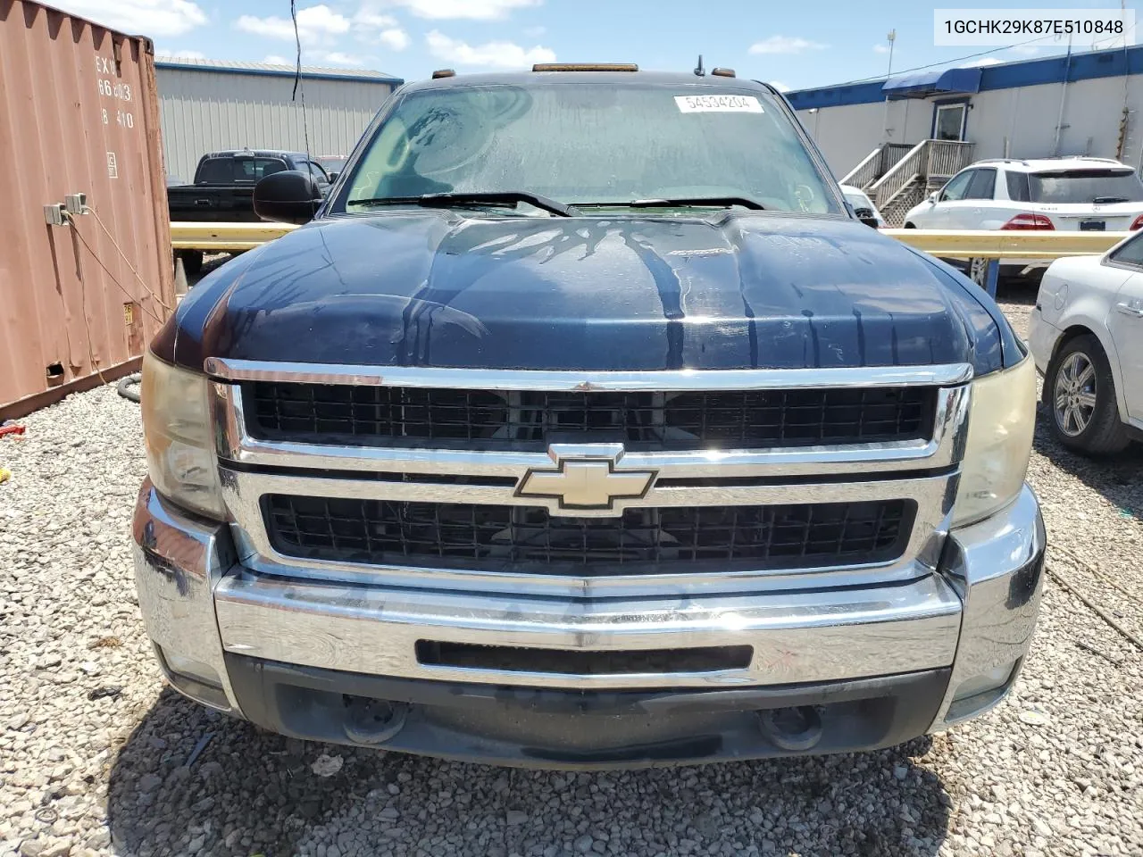 2007 Chevrolet Silverado K2500 Heavy Duty VIN: 1GCHK29K87E510848 Lot: 62264224