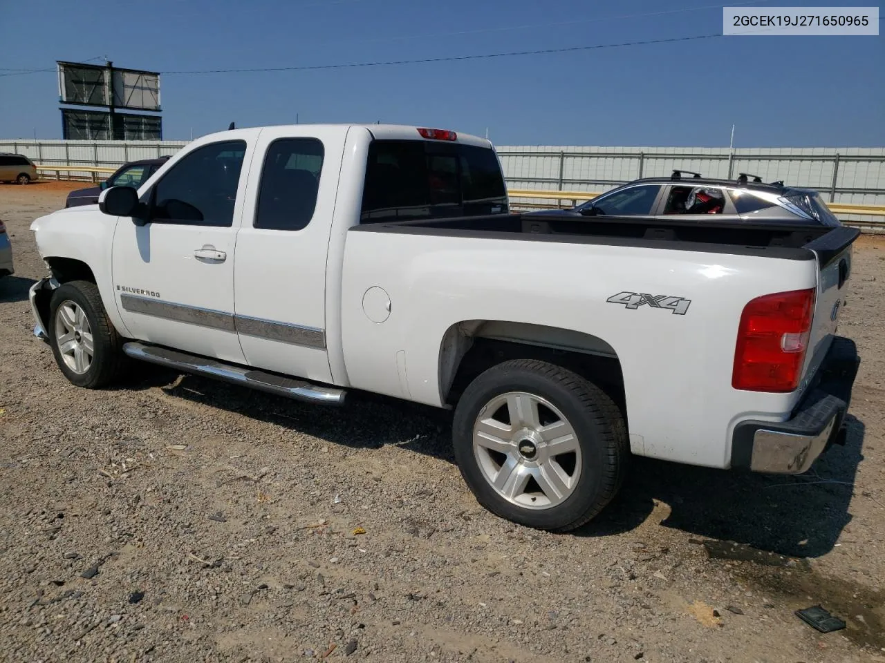 2GCEK19J271650965 2007 Chevrolet Silverado K1500