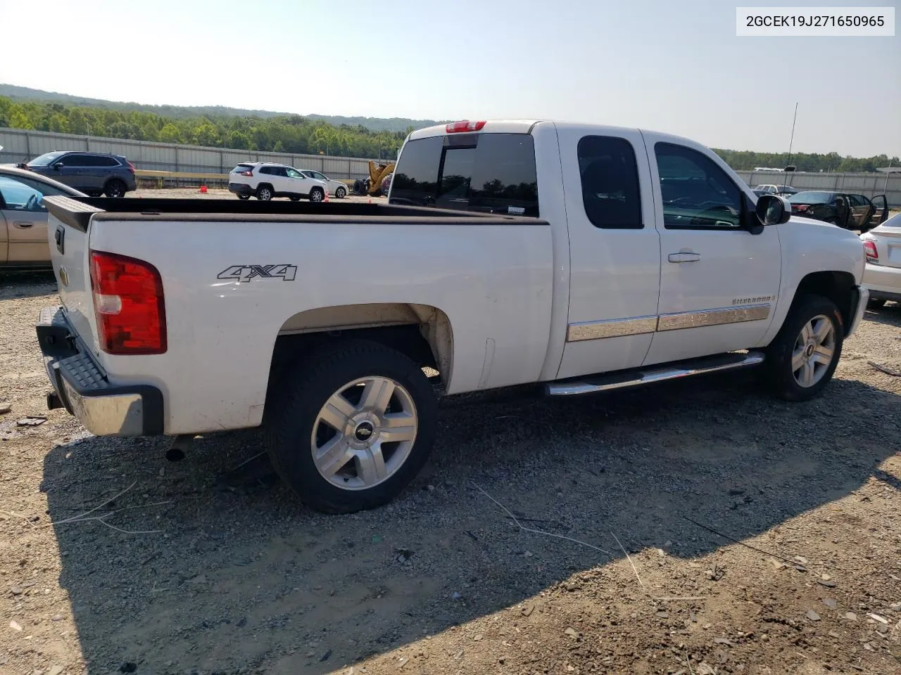 2007 Chevrolet Silverado K1500 VIN: 2GCEK19J271650965 Lot: 62601564