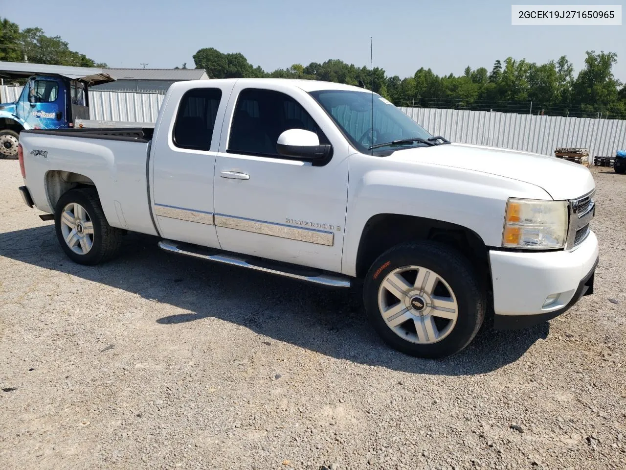 2007 Chevrolet Silverado K1500 VIN: 2GCEK19J271650965 Lot: 62601564