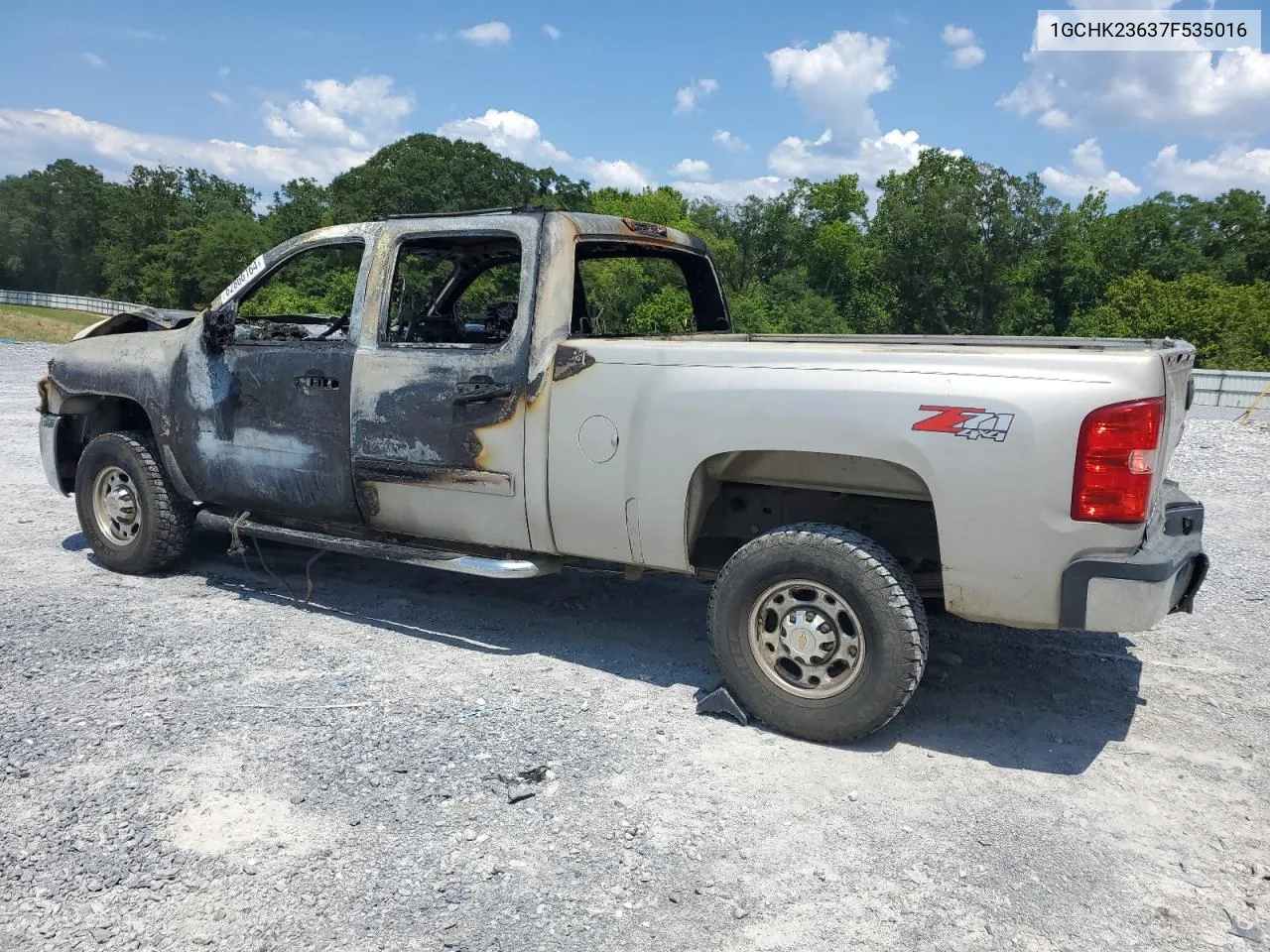 2007 Chevrolet Silverado K2500 Heavy Duty VIN: 1GCHK23637F535016 Lot: 62866164