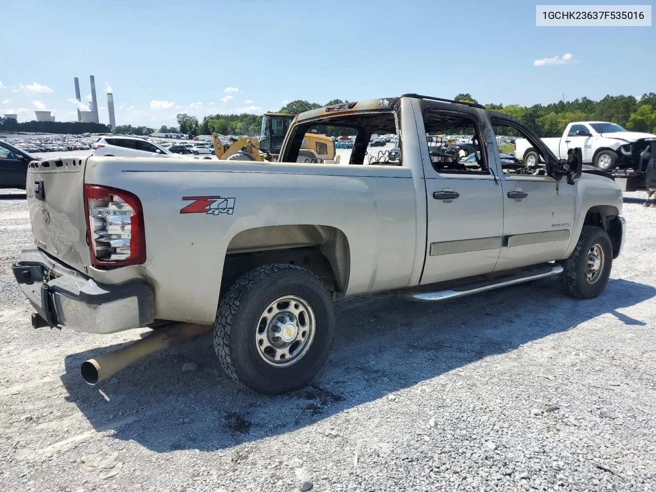 2007 Chevrolet Silverado K2500 Heavy Duty VIN: 1GCHK23637F535016 Lot: 62866164