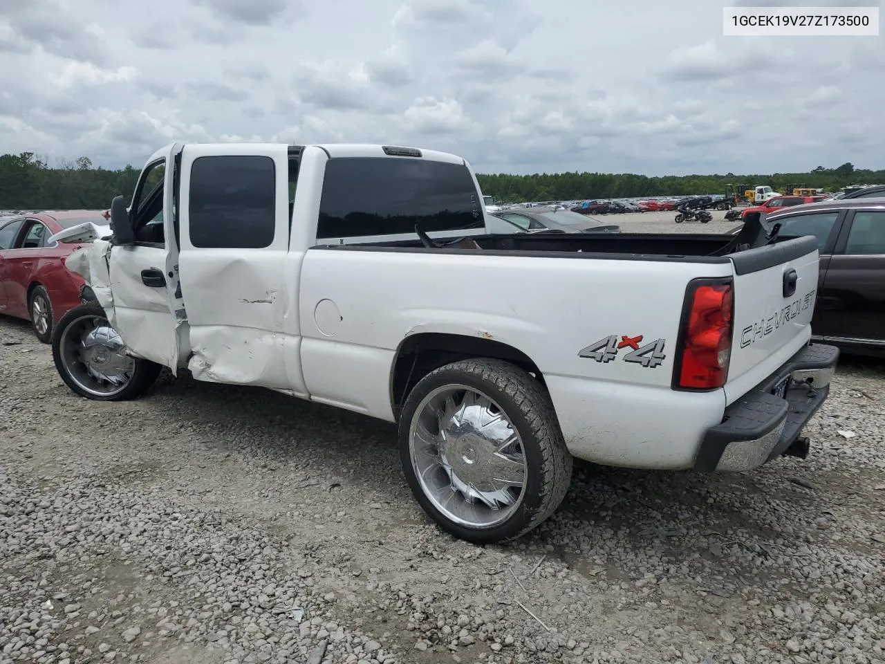 2007 Chevrolet Silverado K1500 Classic VIN: 1GCEK19V27Z173500 Lot: 63793894