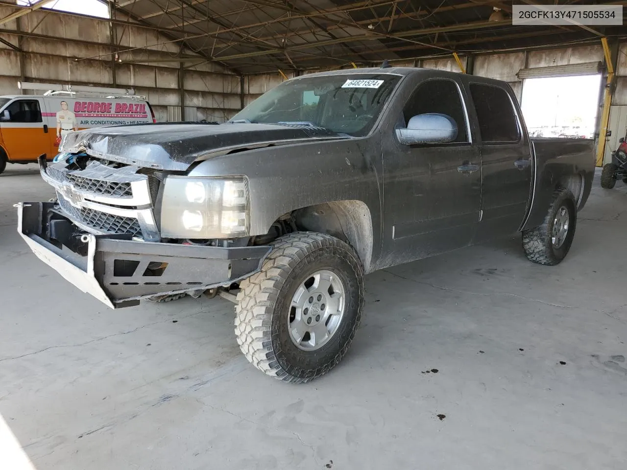 2007 Chevrolet Silverado K1500 Crew Cab VIN: 2GCFK13Y471505534 Lot: 64821524