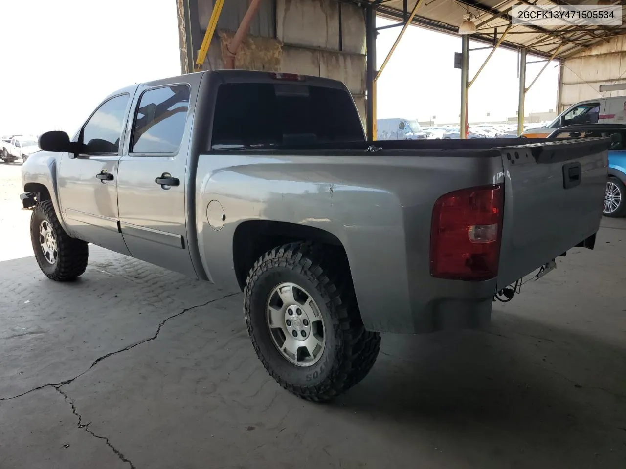 2007 Chevrolet Silverado K1500 Crew Cab VIN: 2GCFK13Y471505534 Lot: 64821524