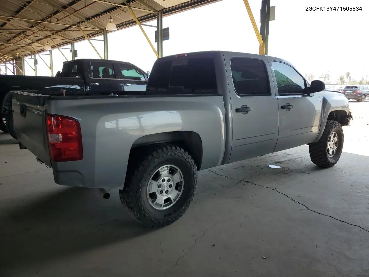 2007 Chevrolet Silverado K1500 Crew Cab VIN: 2GCFK13Y471505534 Lot: 64821524