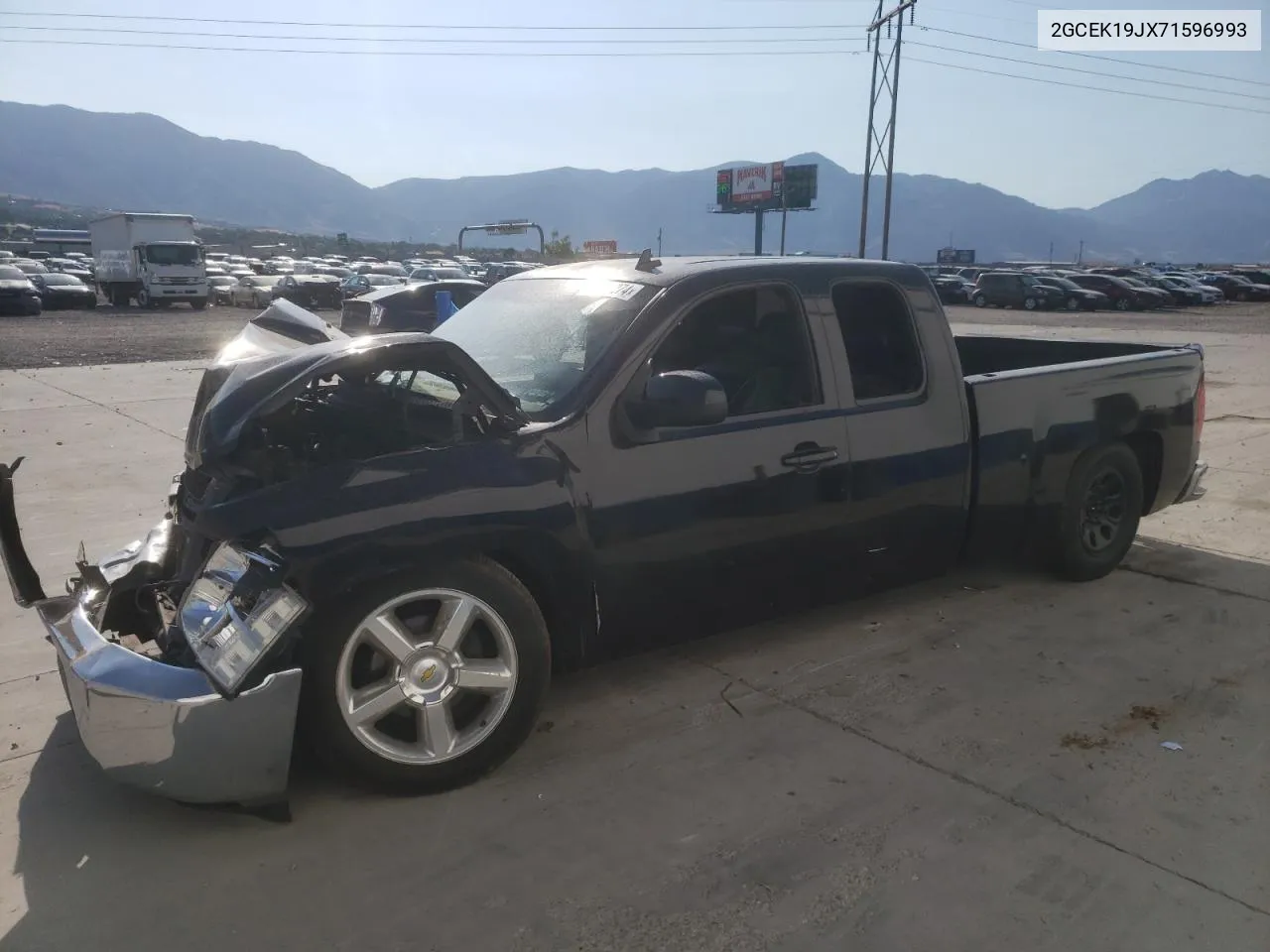 2007 Chevrolet Silverado K1500 VIN: 2GCEK19JX71596993 Lot: 65046274