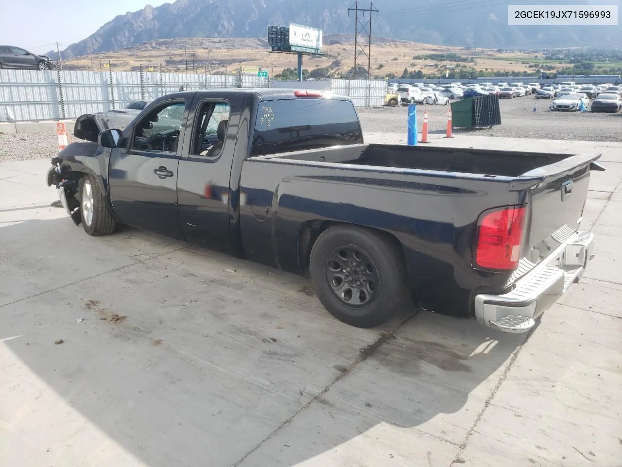 2007 Chevrolet Silverado K1500 VIN: 2GCEK19JX71596993 Lot: 65046274