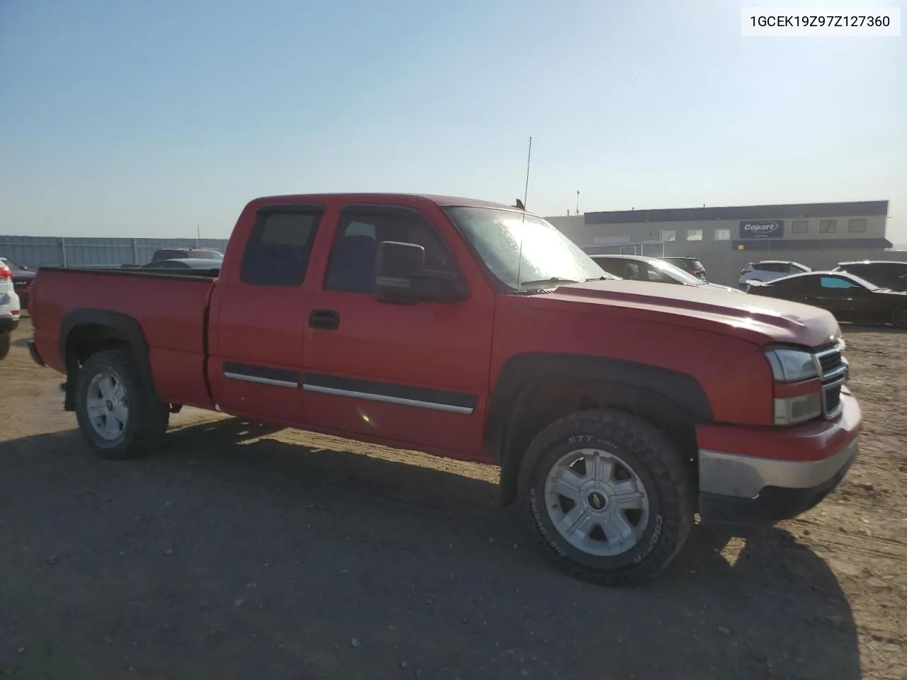 2007 Chevrolet Silverado K1500 Classic VIN: 1GCEK19Z97Z127360 Lot: 65832854