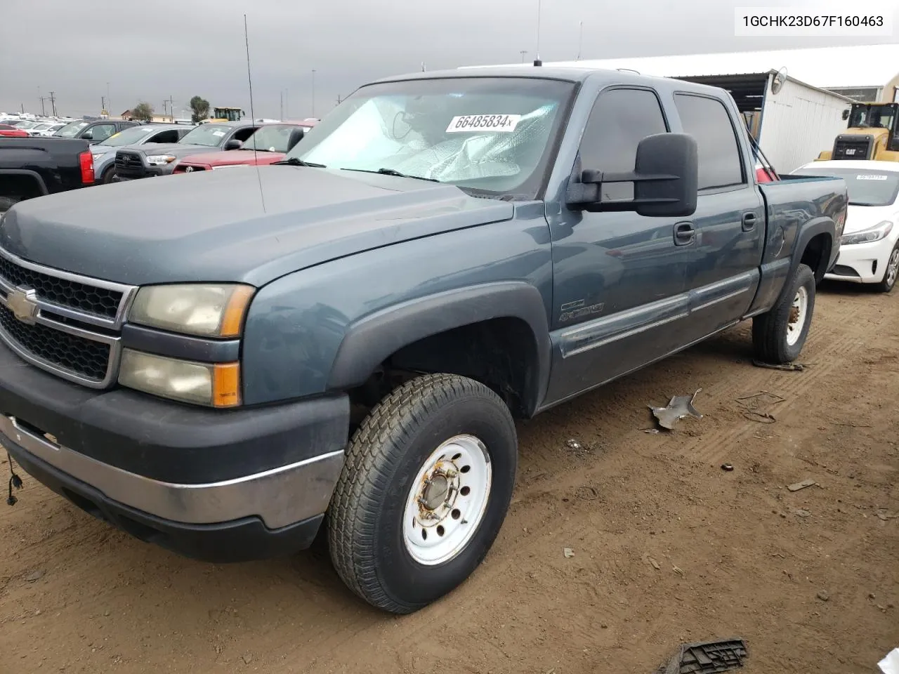 2007 Chevrolet Silverado K2500 Heavy Duty VIN: 1GCHK23D67F160463 Lot: 66485834