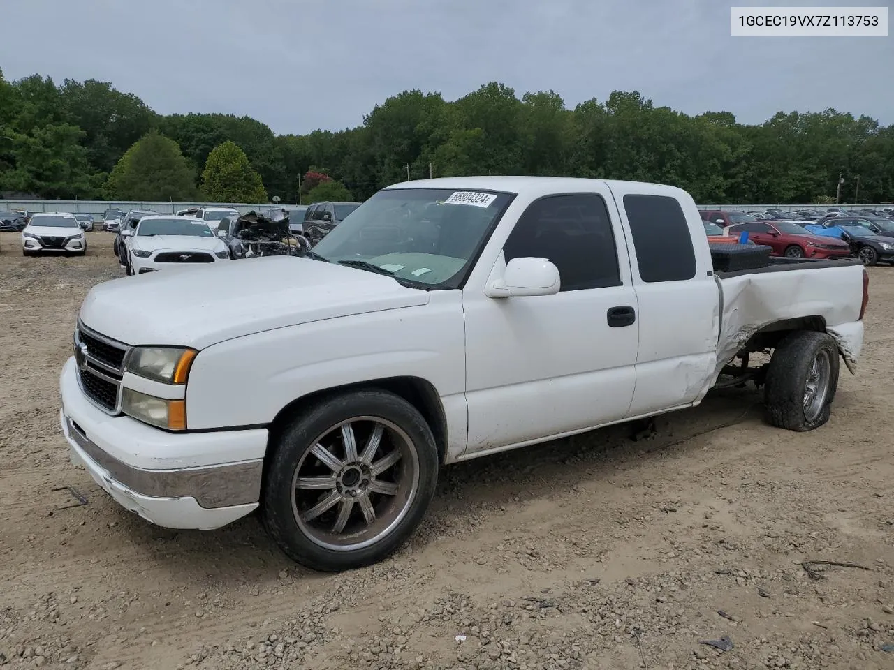 1GCEC19VX7Z113753 2007 Chevrolet Silverado C1500 Classic