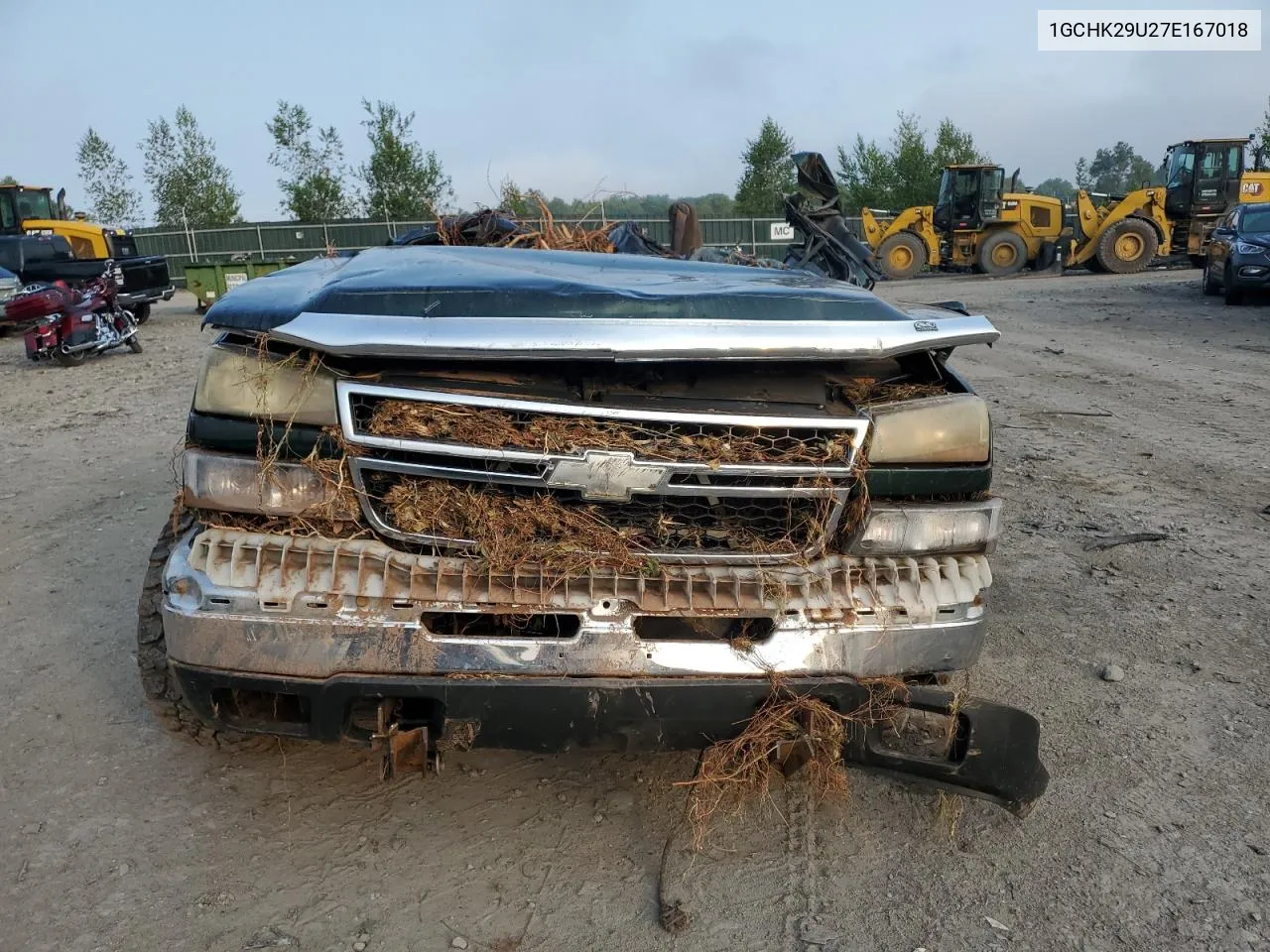 2007 Chevrolet Silverado K2500 Heavy Duty VIN: 1GCHK29U27E167018 Lot: 67190214