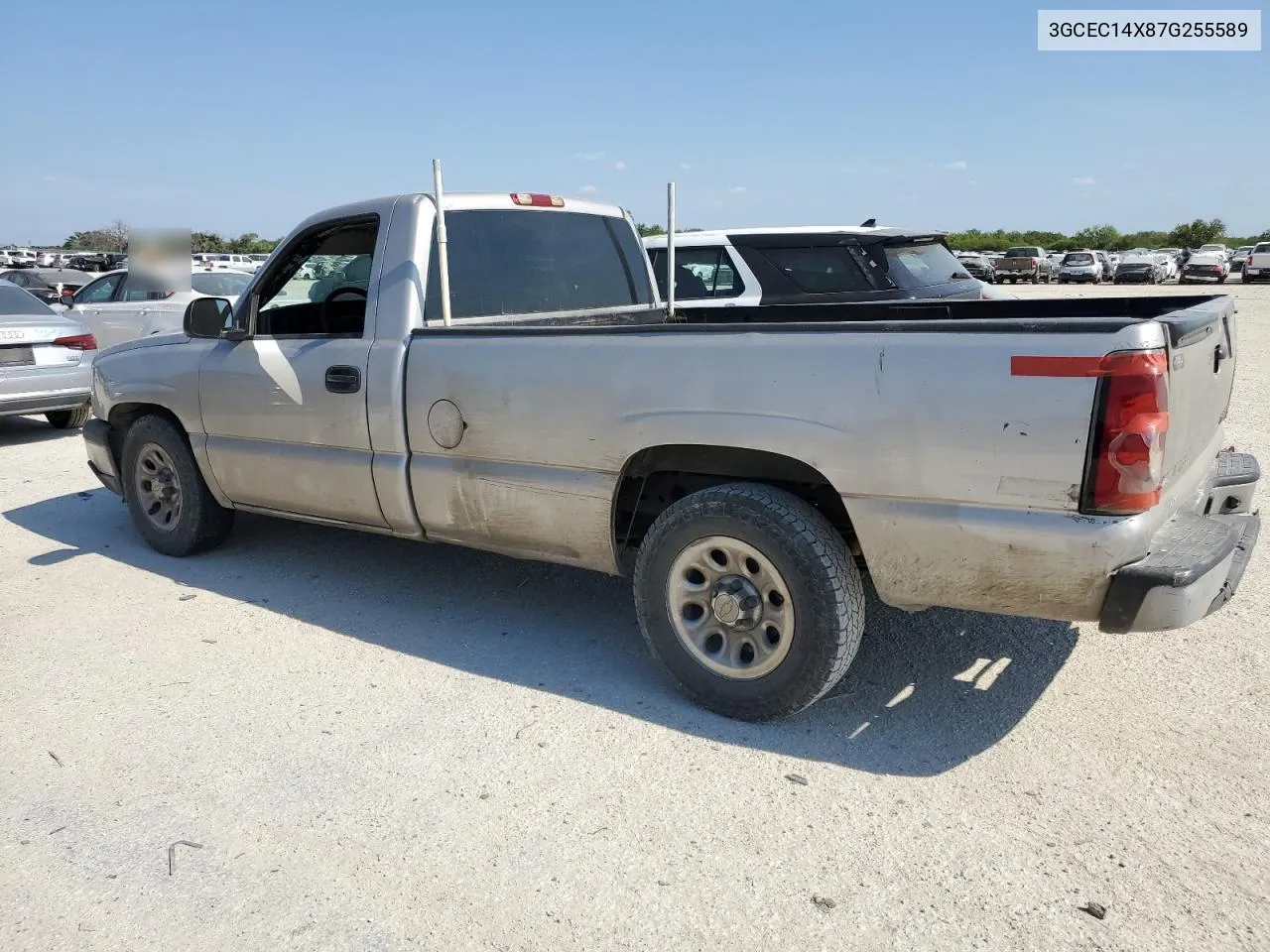 2007 Chevrolet Silverado C1500 Classic VIN: 3GCEC14X87G255589 Lot: 68547114