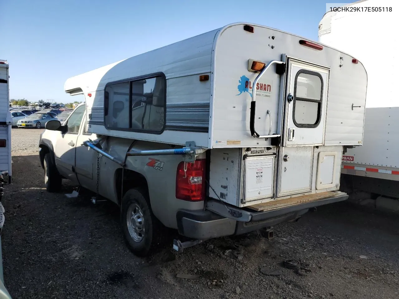 2007 Chevrolet Silverado K2500 Heavy Duty VIN: 1GCHK29K17E505118 Lot: 69463634