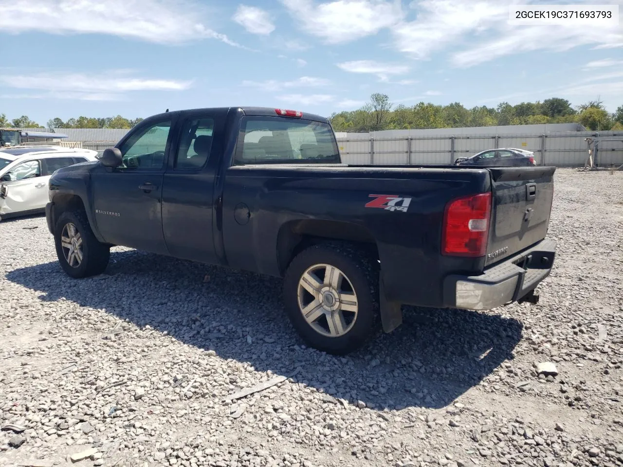 2GCEK19C371693793 2007 Chevrolet Silverado K1500