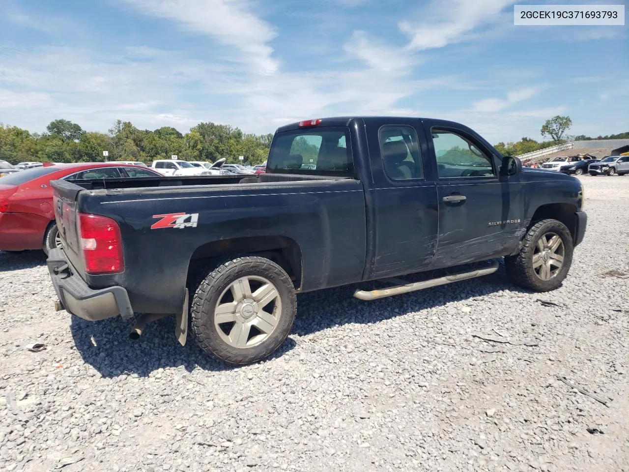 2GCEK19C371693793 2007 Chevrolet Silverado K1500