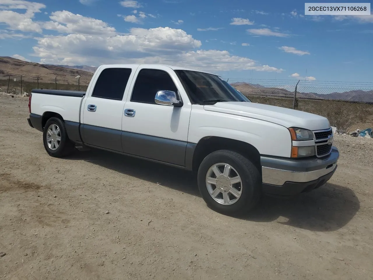 2007 Chevrolet Silverado C1500 Classic Crew Cab VIN: 2GCEC13VX71106268 Lot: 69798684