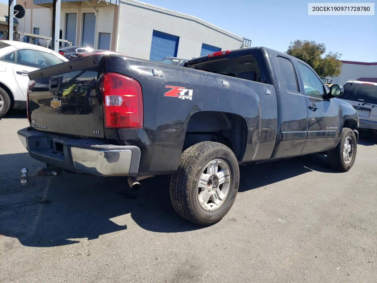 2007 Chevrolet Silverado K1500 VIN: 2GCEK190971728780 Lot: 70059844