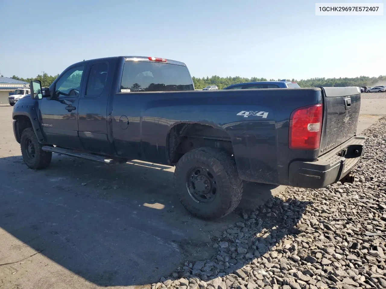 2007 Chevrolet Silverado K2500 Heavy Duty VIN: 1GCHK29697E572407 Lot: 70376444