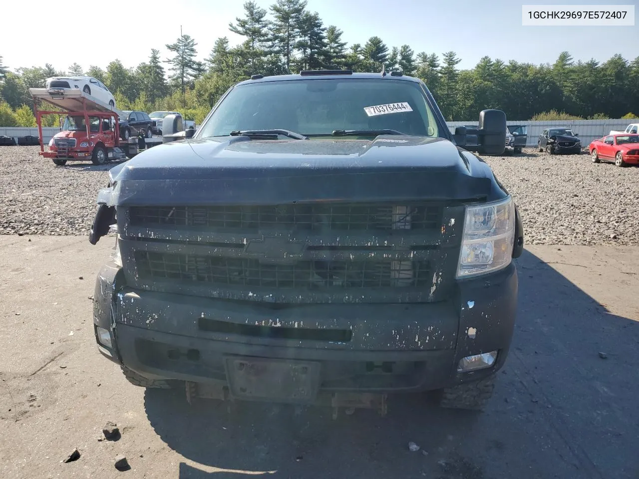 2007 Chevrolet Silverado K2500 Heavy Duty VIN: 1GCHK29697E572407 Lot: 70376444