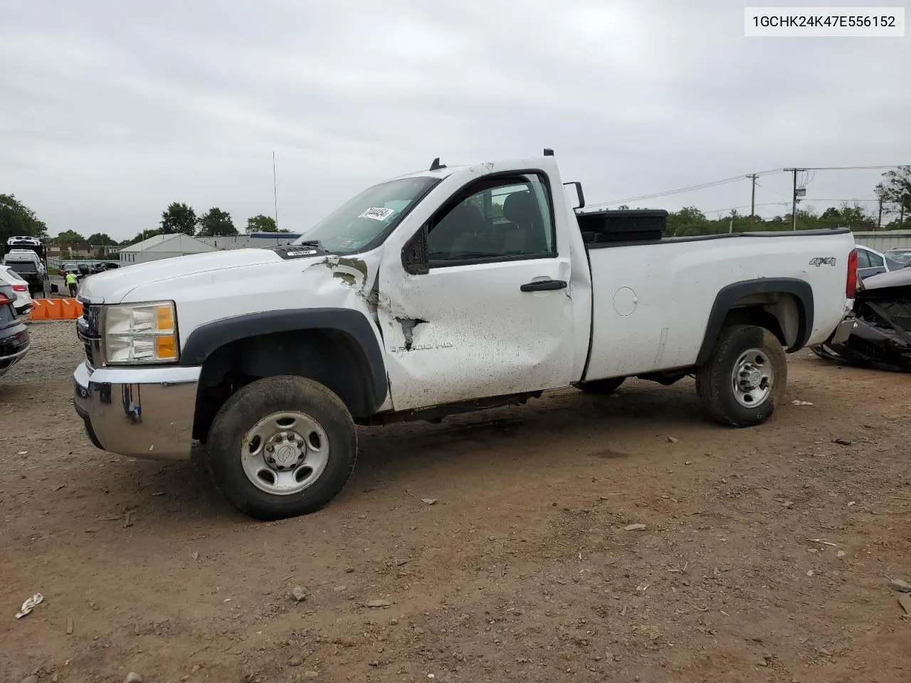 2007 Chevrolet Silverado K2500 Heavy Duty VIN: 1GCHK24K47E556152 Lot: 70444454