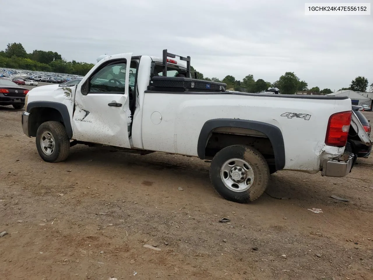 2007 Chevrolet Silverado K2500 Heavy Duty VIN: 1GCHK24K47E556152 Lot: 70444454