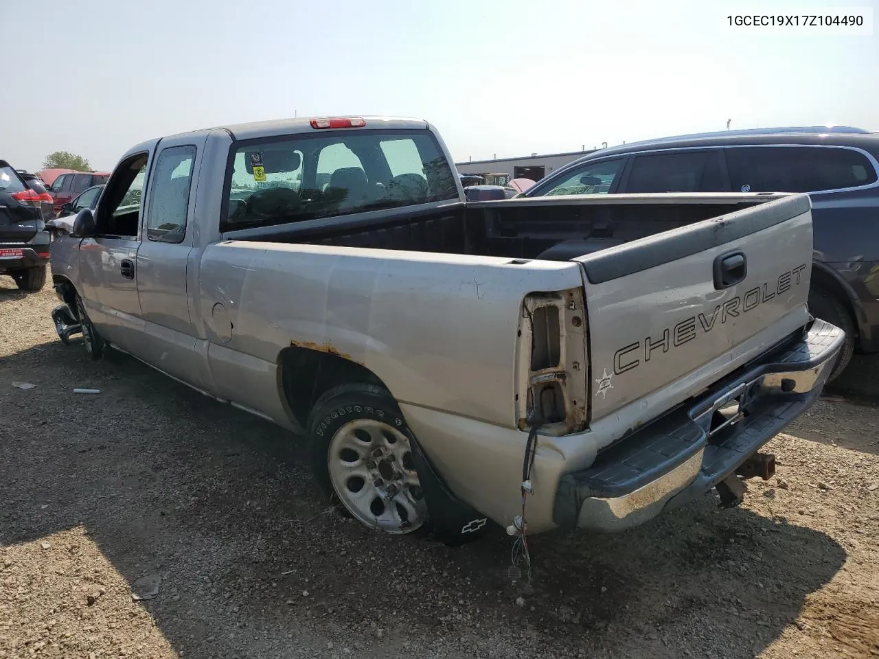 2007 Chevrolet Silverado C1500 Classic VIN: 1GCEC19X17Z104490 Lot: 70595324