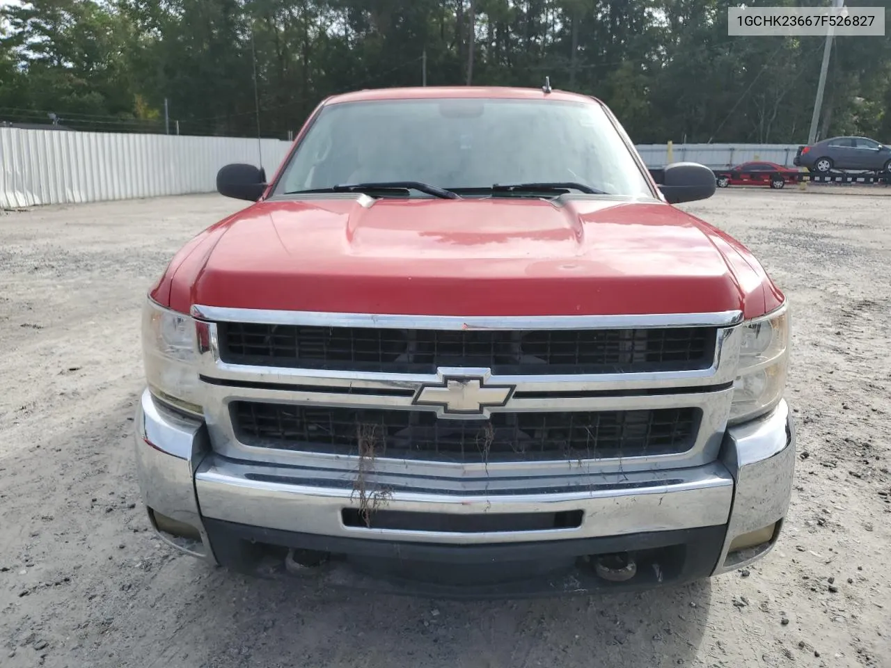 2007 Chevrolet Silverado K2500 Heavy Duty VIN: 1GCHK23667F526827 Lot: 70842224