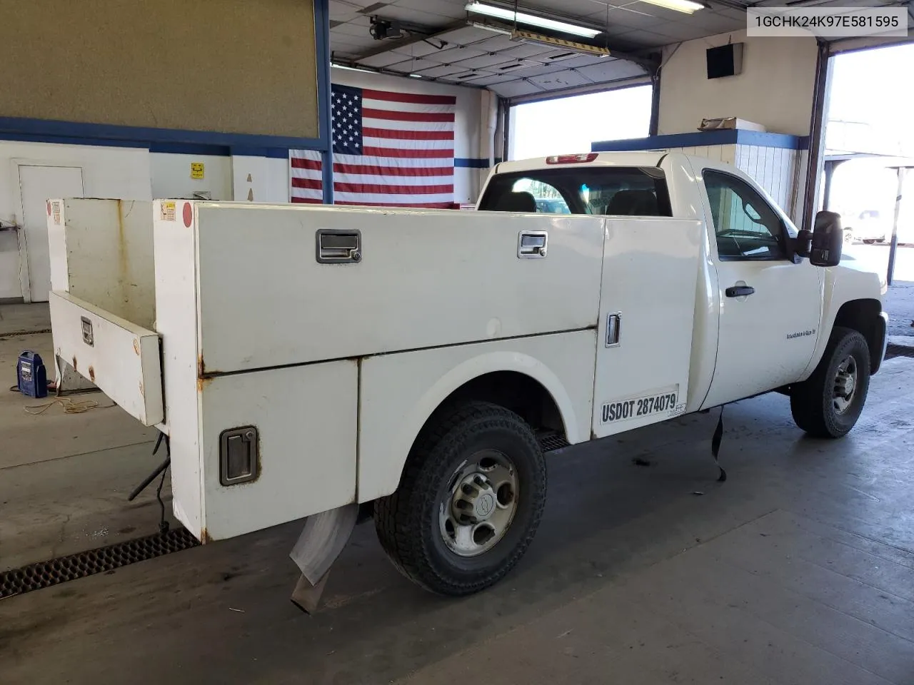 2007 Chevrolet Silverado K2500 Heavy Duty VIN: 1GCHK24K97E581595 Lot: 71264614