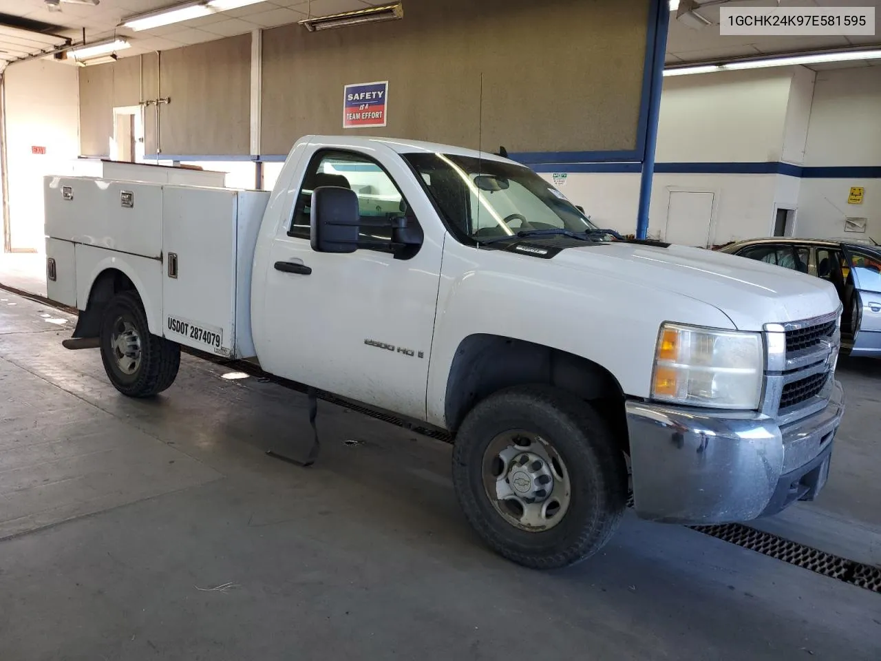 2007 Chevrolet Silverado K2500 Heavy Duty VIN: 1GCHK24K97E581595 Lot: 71264614