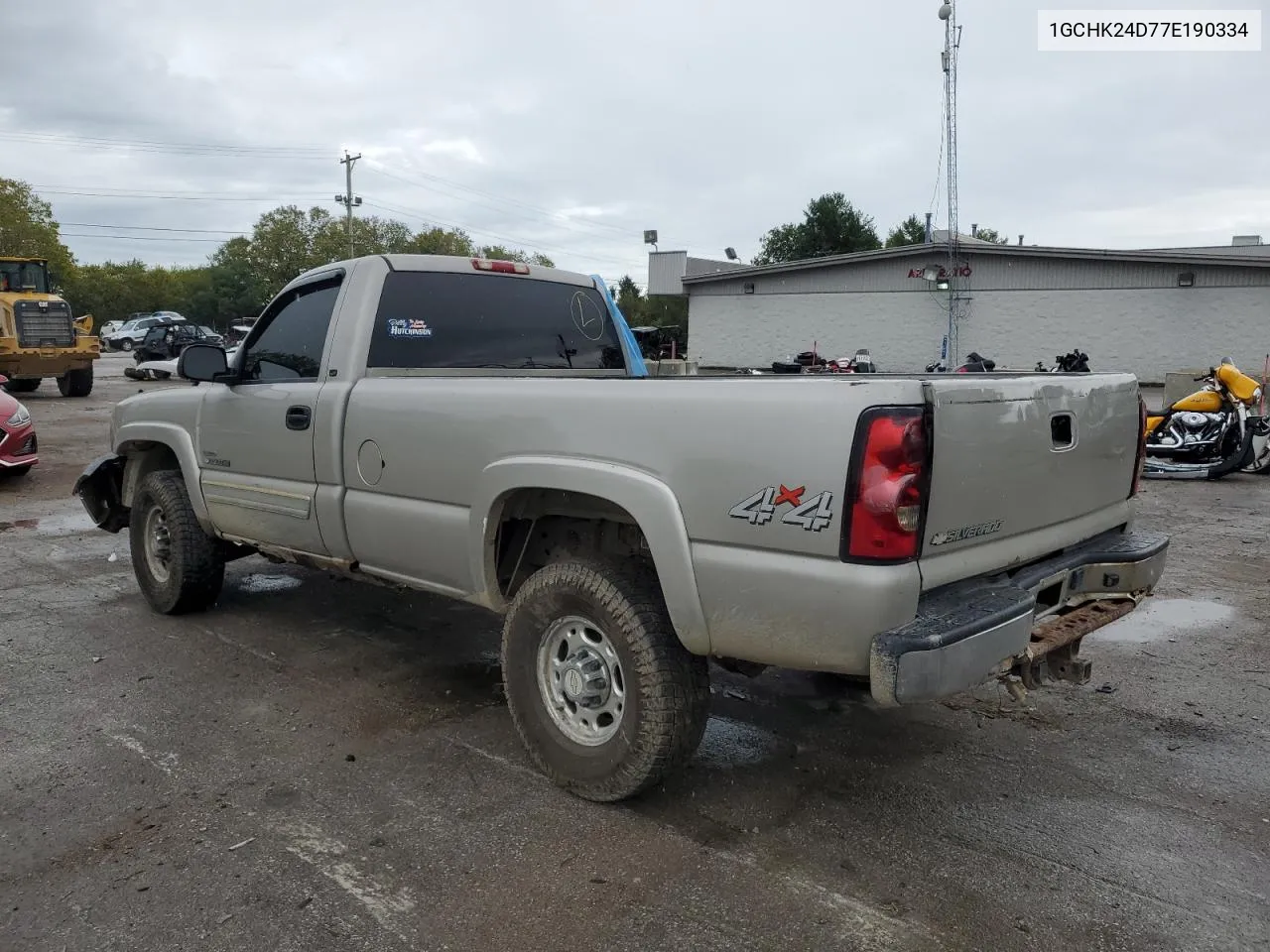 2007 Chevrolet Silverado K2500 Heavy Duty VIN: 1GCHK24D77E190334 Lot: 71284094