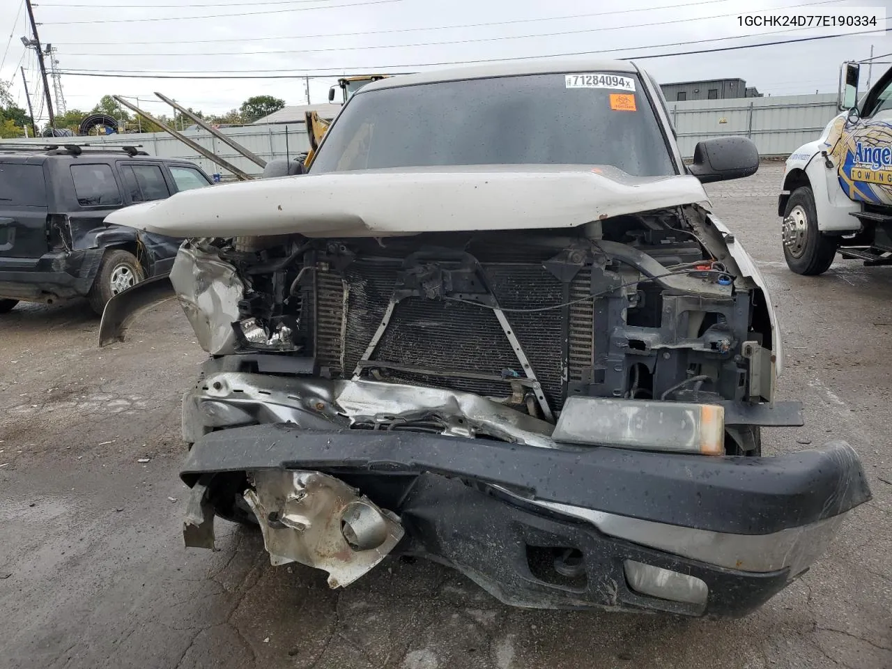 2007 Chevrolet Silverado K2500 Heavy Duty VIN: 1GCHK24D77E190334 Lot: 71284094