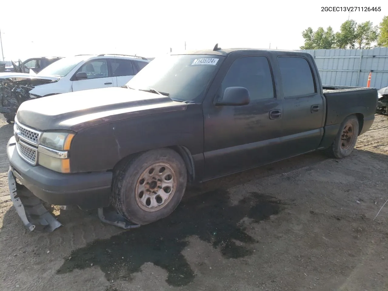 2007 Chevrolet Silverado C1500 Classic Crew Cab VIN: 2GCEC13V271126465 Lot: 71435724